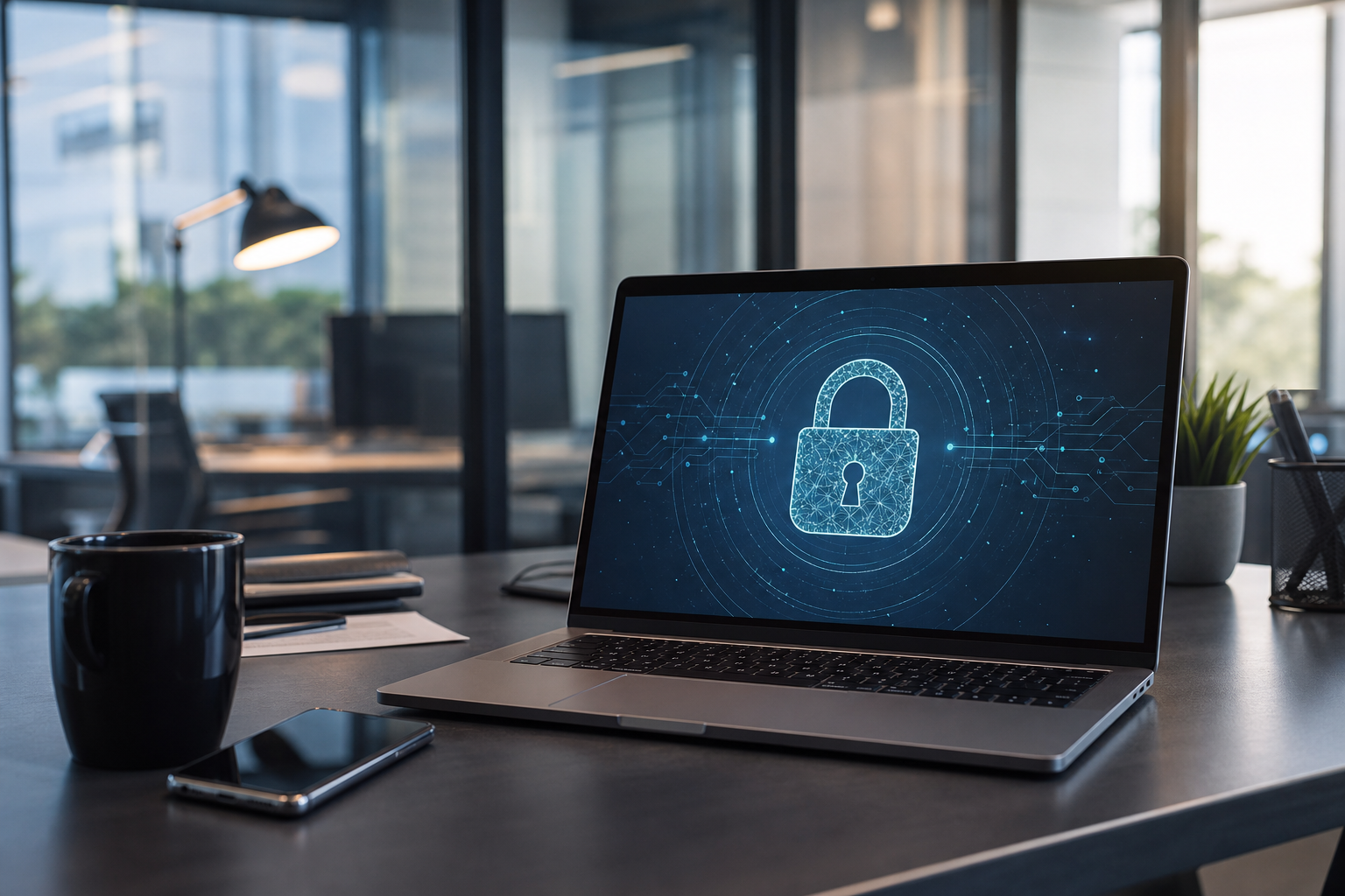 Redactioneel beeld bij Die Bedeutung von Cybersicherheit